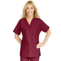 ComfortEase by Medline Shirt Scrub ComfortEase 8800 Womens Small Wine Each - 8800JWNS