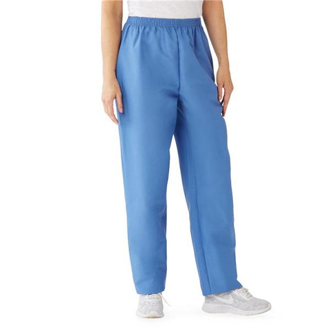 ComfortEase by Medline Scrub Pant 8850 Womens Small Ceil Blue Each - 8850JTHS