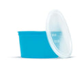 Medline Industries Inc Container Denture Plastic 8 oz Aqua 250/Case - DYND70293