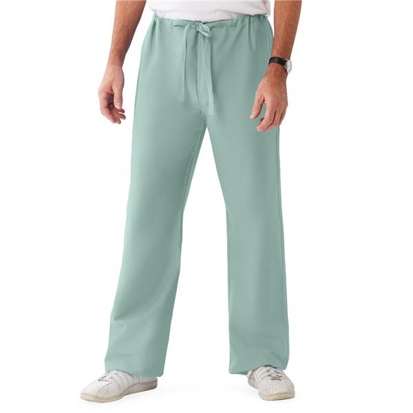 ComfortEase by Medline Pant Scrub 65% Polyester / 35% Cotton Unisex Seaspray 2XL Reversible 1 Pocket Each - 900JSSXXL-CM