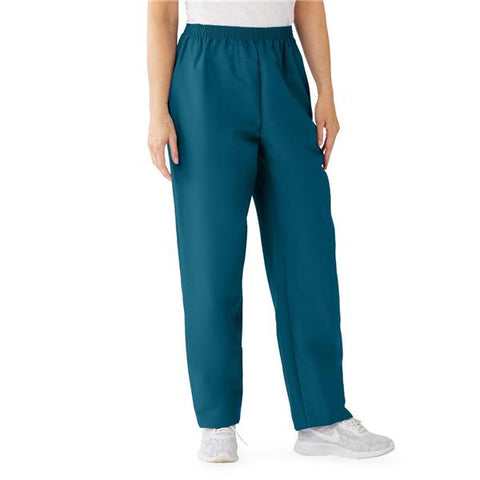 ComfortEase by Medline Scrub Pant 8850 Womens X-Large Caribbean Blue Each - 8850JCBXL