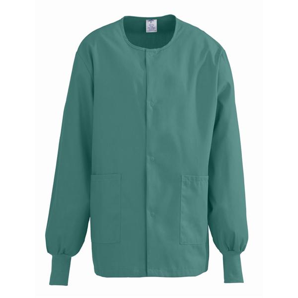 ComfortEase by Medline Jacket Warm-Up ComfortEase Unisex Evergreen Medium Each - 8832JEGM