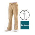 ComfortEase by Medline Pant Scrub 8865 Unisex Medium Tall Caribbean Blue Each - 8865JCBMT
