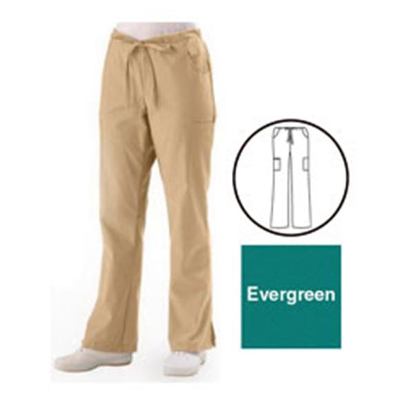 ComfortEase by Medline Pant Scrub 8865 Unisex Medium Tall Evergreen Each - 8865JEGMT