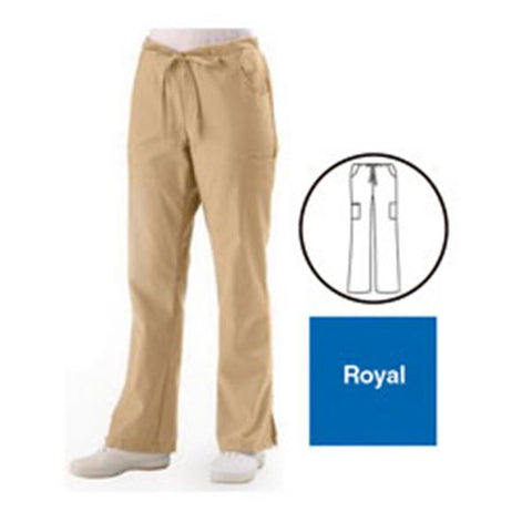 ComfortEase by Medline Pant Scrub 8865 Unisex X-Small Tall Sapphire Each - 8865JRLXST