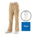 ComfortEase by Medline Pant Scrub ComfortEase 8865 Unisex 2X Large Petite Sapphire Each - 8865JRLXXLP