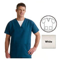 ComfortEase by Medline Shirt Scrub ComfortEase 8800 Womens Large White Each - 8800XTQL