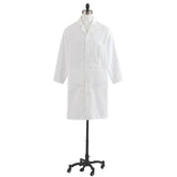 Medline Industries Inc Lab Coat 65% Polyester / 35% Cotton Heavyweight Twill Unisex Wht Sz 32 43 in Each - MDT775501032