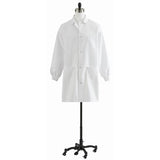 Medline Industries Inc Lab Coat Staff Length 80% Polyester / 20% Cotton Poplin Unisex White Lg 39" Each - 87050QHWL