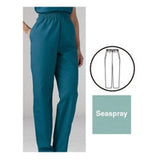 ComfortEase by Medline Scrub Pant 8850 Womens 3X Large Seaspray Each - 8850JSSXXXL