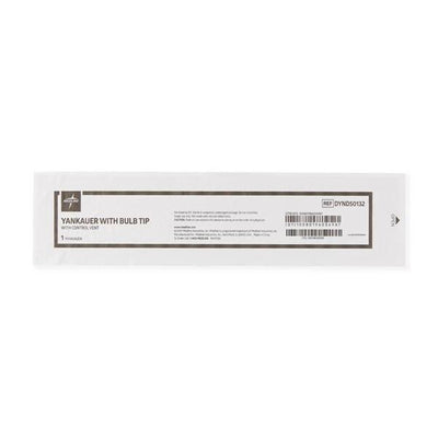 Medline Industries Inc Tip Yankauer/Bulb Suction Disposable Sterile 50/Ca - DYND50132