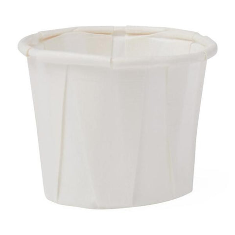 Medline Industries Inc Cup Medicine SOLO Paper 0.75 oz White 5000/Case - NON024215