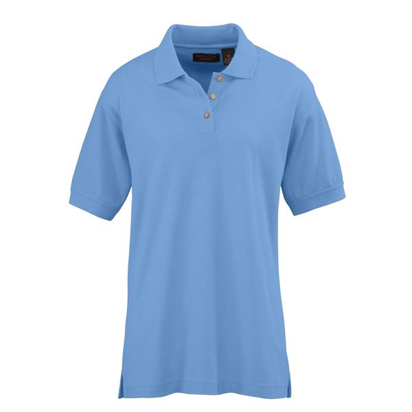 Medline Industries Inc Shirt Polo Cotton / Polyester Pique Womens Cornflower 2X Large Each - 931CFLXXL
