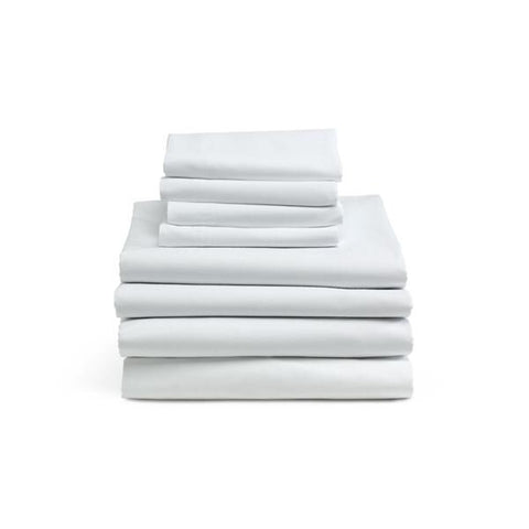 Medline Industries Inc Sheet Percale 60 in x 115 in White 55% Cotton / 45% Polyester 5doz/Case - MDTFS4P15N