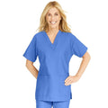 ComfortEase by Medline Shirt Scrub ComfortEase 8800 Womens Large Ceil Blue Each - 8800JTHL