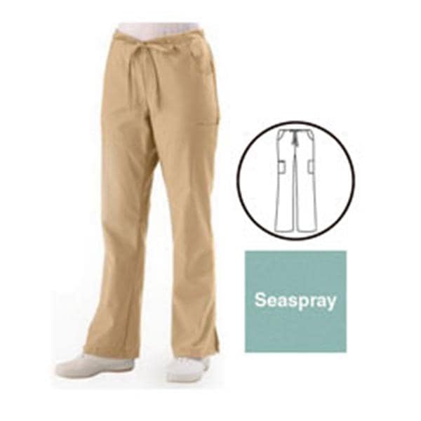 ComfortEase by Medline Pant Scrub 8865 Unisex 2X Large Seaspray Each - 8865JSSXXL