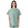 ComfortEase by Medline Shirt Scrub 910 Unisex X-Small Seaspray Each - 910JSSXS-CM