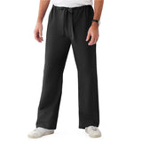 ComfortEase by Medline Pant Scrub 65% Polyester / 35% Cotton Unisex Black Medium Reversible 1 Pocket Each - 900DKWM-CM