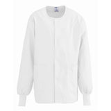 ComfortEase by Medline Jacket Warm-Up 65% Polyester / 35% Cotton ComfortEase Unisex White XS 2Pckt Each - 8832XTQXS