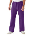 ComfortEase by Medline Pant Scrub 65% Polyester / 35% Cotton Unisex Purple 2XL Reversible 1 Pocket Each - 900JPPXXL-CM