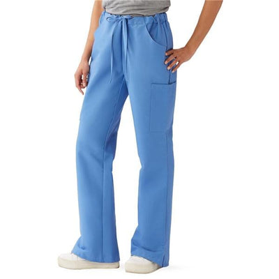 ComfortEase by Medline Pant Scrub 8865 Unisex 2X Large Ceil Blue Each - 8865JTHXXL