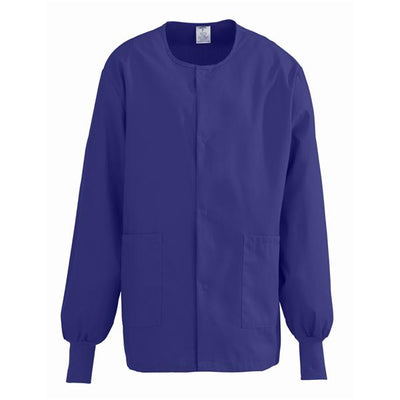 ComfortEase by Medline Jacket Warm-Up 65% Polyester / 35% Cotton ComfortEase Unisex Purple Sm 2Pckt Each - 8832JPPS