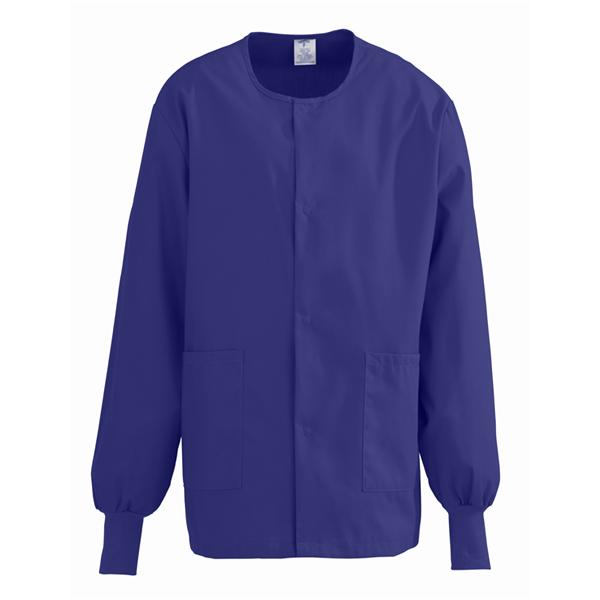 ComfortEase by Medline Jacket Warm-Up 65% Polyester / 35% Cotton ComfortEase Unisex Purple Sm 2Pckt Each - 8832JPPS