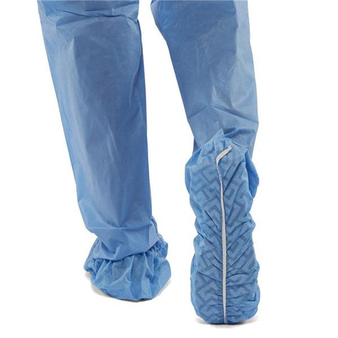 Medline Industries Inc Cover Shoe Multi Layer Size Regular Blue 100/Bx, 3 BX/CA - NON28858