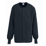 ComfortEase by Medline Jacket Warm-Up 65% Polyester / 35% Cotton ComfortEase Unisex Black Sm 2Pckt Each - 8832DKWS