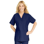 ComfortEase by Medline Shirt Scrub ComfortEase 8800 Womens 2X Large Midnight Blue Each - 8800JNTXXL