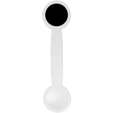 COMBINATION FROSTED AND OPAQUE OCCLUDER