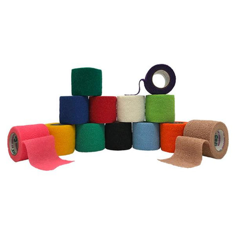 Andover Coated Products Tape PowerFlex Elastic 1.5"x6yd Navy 32/Ca - 3715NV-032