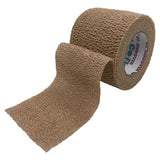 Andover Coated Products Bandage CoFlex Compression Elastic 6"x5yd Latex Non-Sterile Cohesive Tan 12/Bx - 3600TN-012