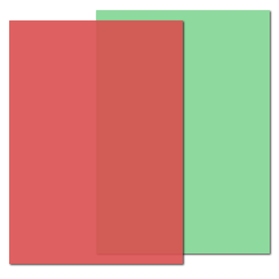 RED AND GREEN VINYL SHEETS