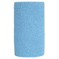 Andover Coated Products Tape Compression PowerFlex Elastic 1.5"x6yd Cohesive Light Blue 32/Case - 3715LB-032
