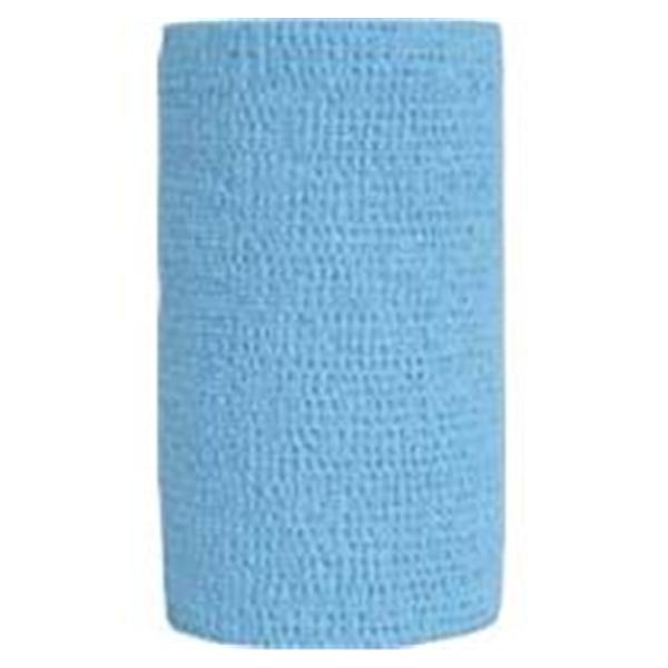 Andover Coated Products Tape Compression PowerFlex Elastic 1.5"x6yd Cohesive Light Blue 32/Case - 3715LB-032