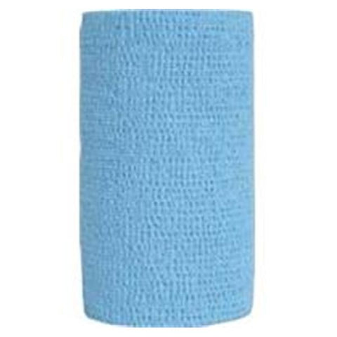 Andover Coated Products Tape Compression PowerFlex Elastic 1.5"x6yd Cohesive Light Blue 32/Case - 3715LB-032