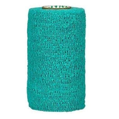 Andover Coated Products Bandage CoFlex 1.5"x5yd Compression Elastic Teal Latex Non-Sterile 48/Case - 3150TE-048