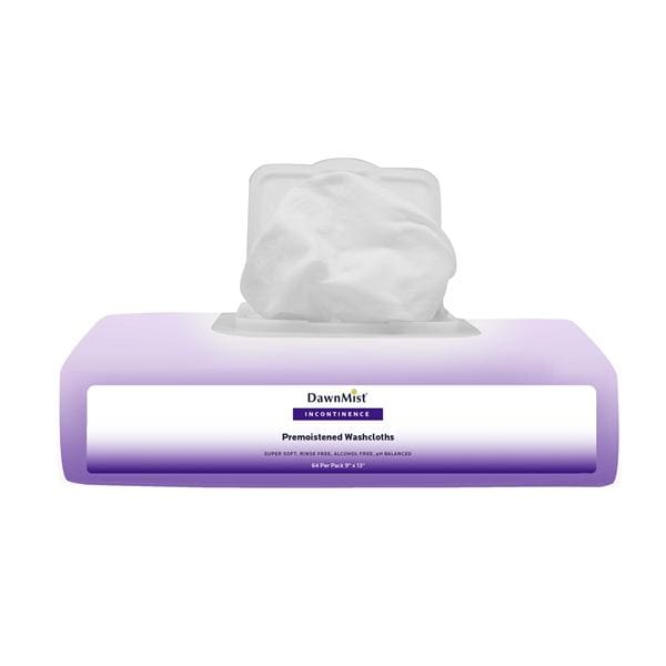 Dukal Corporation Washcloth DawnMist 8 in x 12 in Mild Fresh 50/Pk, 12 PK/CA - AW8140