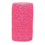 Andover Coated Products Bandage CoFlex 2"x5yd Compression Elastic Neon Pink Latex Non-Sterile 36/Bx - 3200NP-036