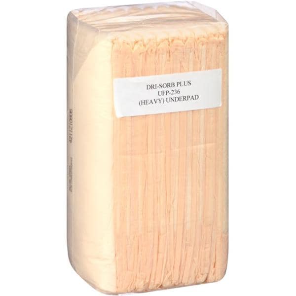 Attends Healthcare Products Underpad Drisorb Plus Unisex Small/Medium 23x36" Moderate P Each 15x10/Ca - UFP-236