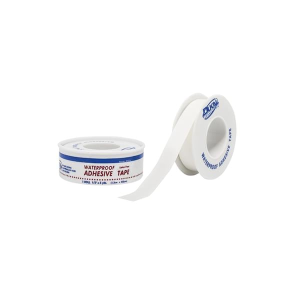 Dukal Corporation Tape Plastic .5"x5yd White 36/Bx, 1 BX/CA - AT2323