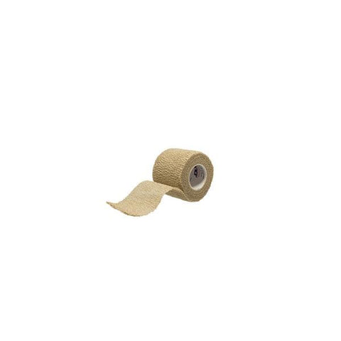 Dukal Corporation Bandage Elastic 1" Not Made With Natural Rubber Latex Cohesive Tan 30/Bx - 8016TLF