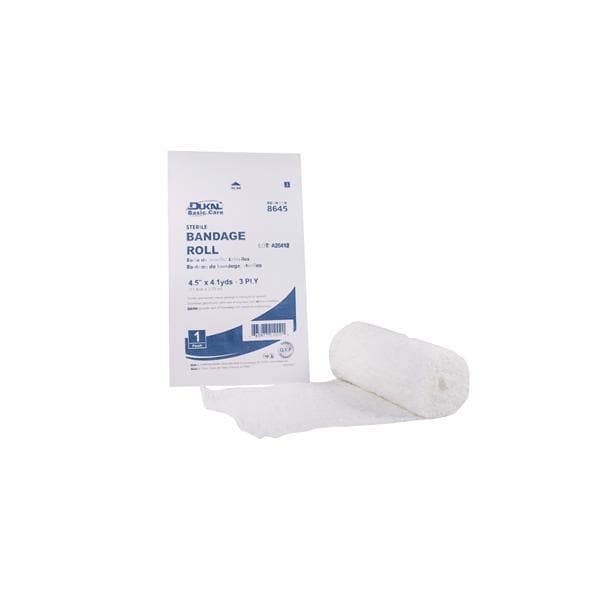 Dukal Corporation Bandage 4.5"x4.1yd Gauze Fluff Roll Sterile 100/Ca - 8645