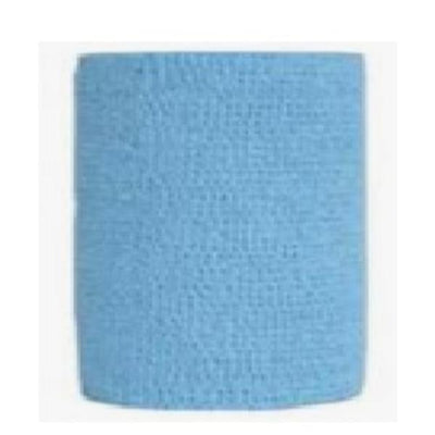 Andover Coated Products Tape PowerFlex Elastic 2.75"x6yd Cohesive Light Blue 16/Case - 3725LB-016