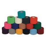 Andover Coated Products Tape PowerFlex Elastic 3"x6yd Cohesive Neon Green 16/Case - 3730NG-016