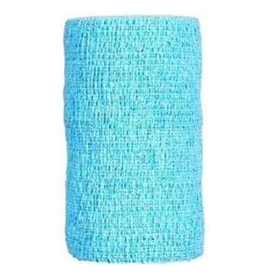 Andover Coated Products Bandage CoFlex Compression Elastic 3"x5yd Ltx NS Cohesive Light Blue 24/Case - 7300LB-024