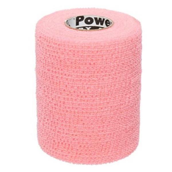 Andover Coated Products Tape Compression PowerFlex Elastic 2"x6yd Cohesive Neon Pink 24/Ca - 3720NP-024