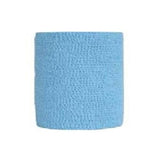 Andover Coated Products Tape Compression PowerFlex Elastic 1"x6yd Cohesive Light Blue 48/Case - 3710LB-048