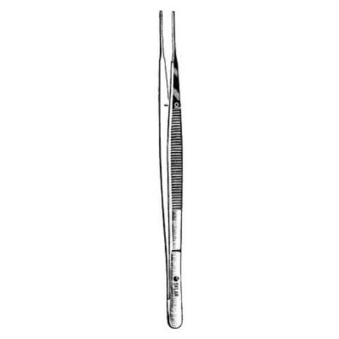 Sklar Instruments Forcep Dressing Gerald 7" Serrated Straight Stainless Steel Each - 47-1180